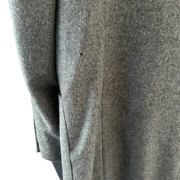 J. Crew Blazer Jacket Sport Coat 2 Button Wool Cashmere Gray Office Preppy 42R - Picture 10 of 11